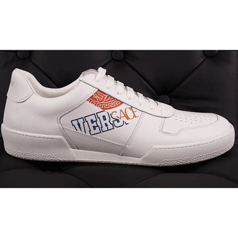 white versace tennis shoes|Versace tennis shoes for women.